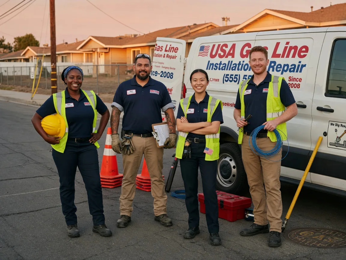 Gas Line Installation company in Marionville, VA
